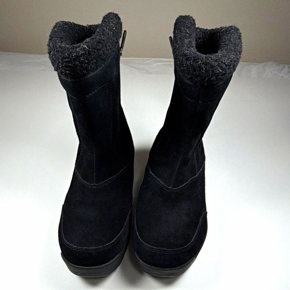 Sorel Waterfall Women’s US 9.5 Suede Mid-Calf Side Zip Thinsulate Ultra Boot